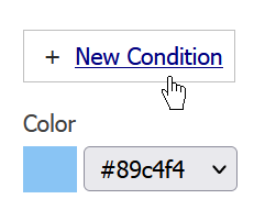 Add condition for the shift color