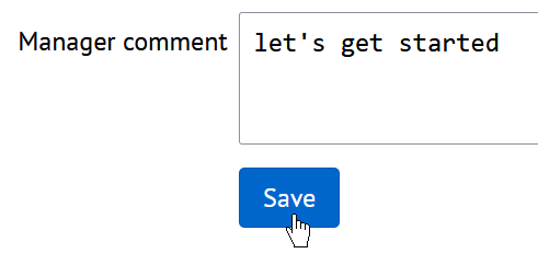 Edit custom field content